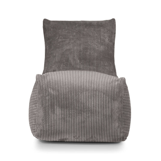 Pouf Chaise en Velours Côtelé