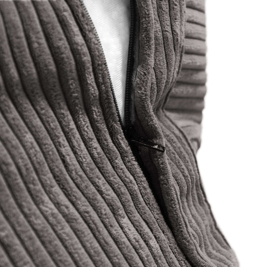 Pouf Chaise en Velours Côtelé