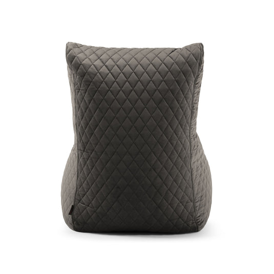 Pouf Chaise en Velours Matelassé