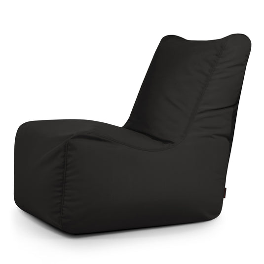 Pouf Chaise Exterieur Noir Profond