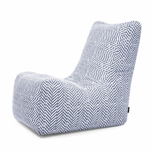 Pouf Chaise pour Jardin Bleu Marine