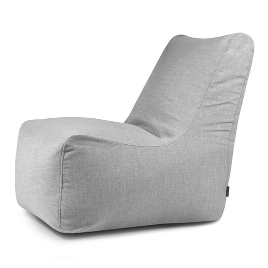 Pouf Chaise Salon Gris Acier
