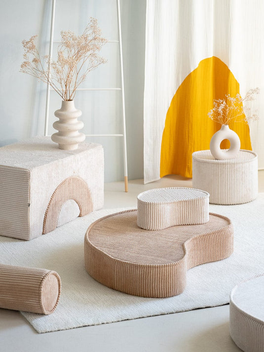 Pouf Chambre Bébé - Marron