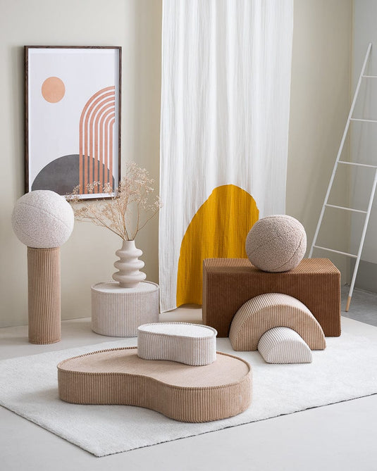 Pouf Chambre Bébé - Marron