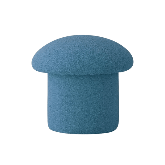 Pouf Champignon Bleu Canard