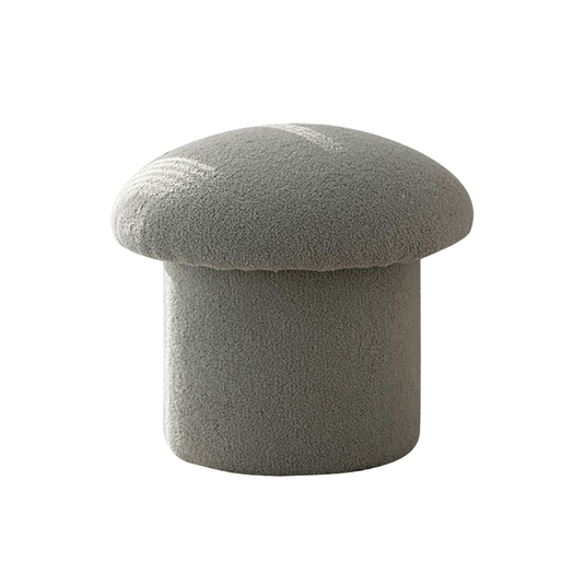 Pouf Champignon Gris Perle