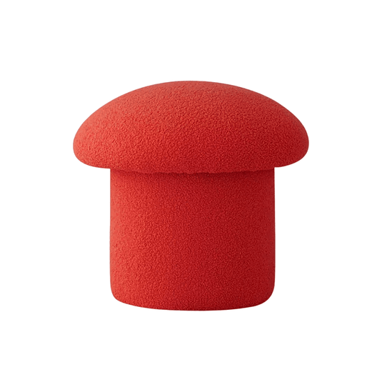 Pouf Champignon Rouge Écarlate