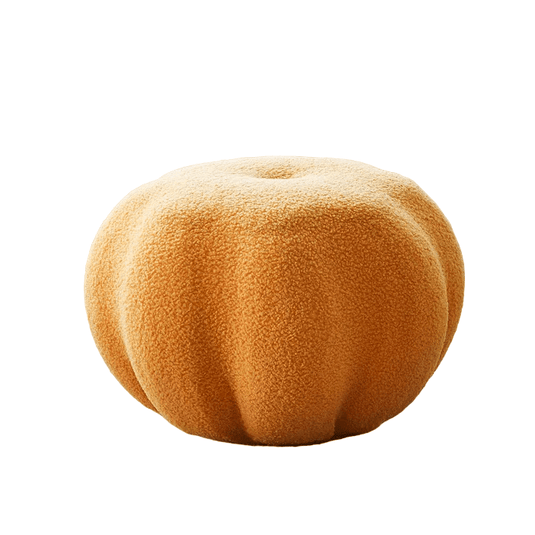 Pouf Citrouille yellow