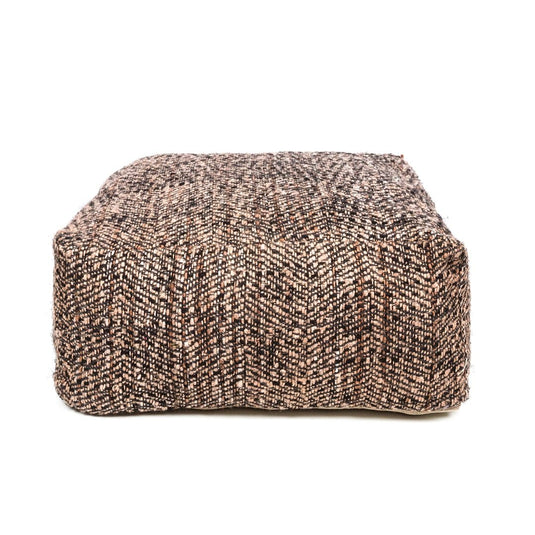 Pouf Coton Tressé à Rayures