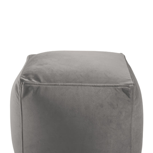 Pouf Cube en Velours Beaumont Concept
