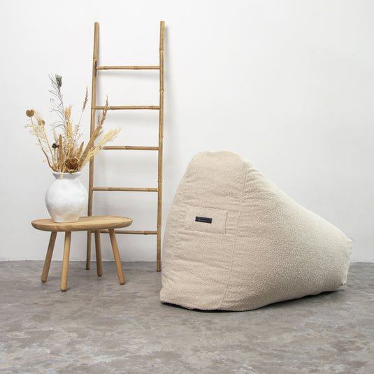 Pouf Design en Bouclette Beaumont Concept