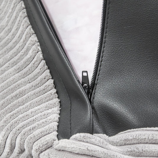 Pouf Design en Velours Cotelé Beaumont Concept