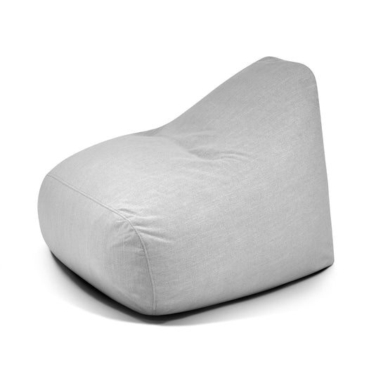 Pouf Design pour Salon Gris Perle Beaumont Concept