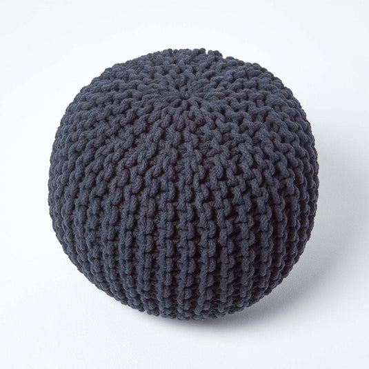 Pouf en Tricot