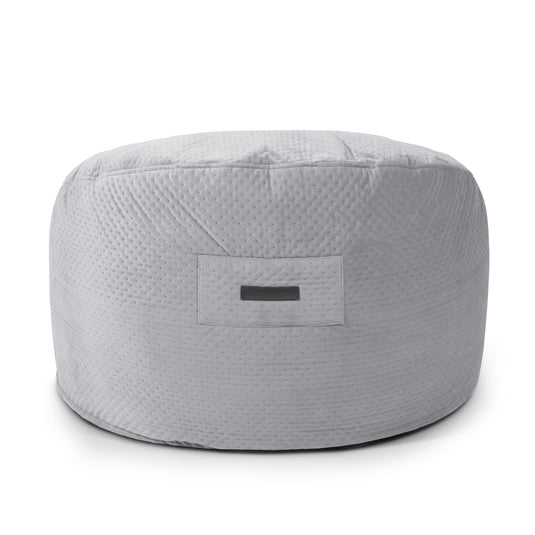 Pouf en Velours Capitonné Beaumont Concept