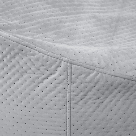 Pouf en Velours Capitonné Beaumont Concept