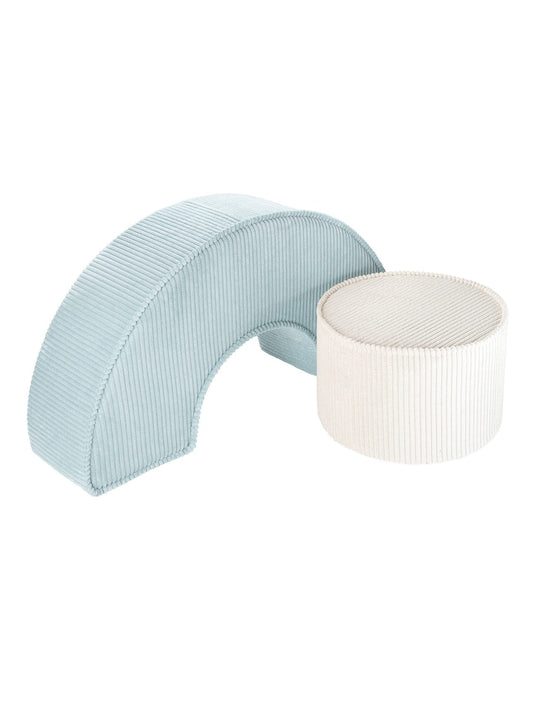 Pouf Enfant Design Bleu