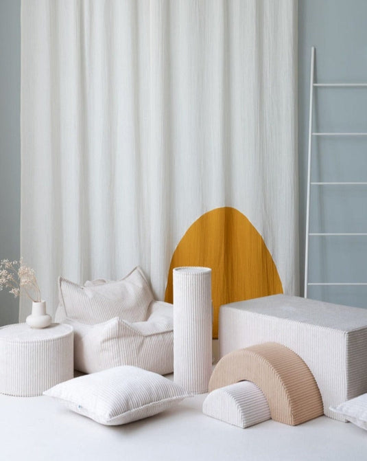 Pouf Enfant Modulable Beige