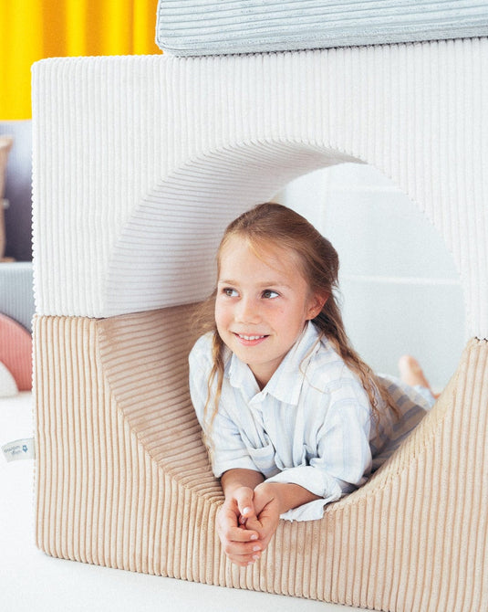 Pouf Enfant Modulable Beige