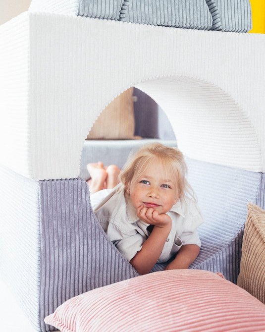 Pouf Enfant Modulable Beige