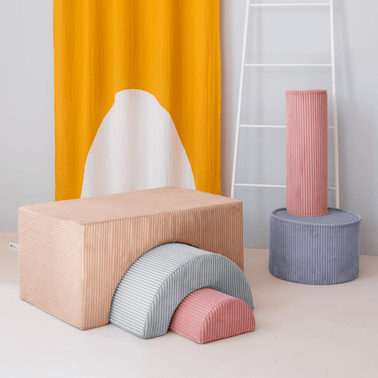 Pouf Enfant Modulable Marron