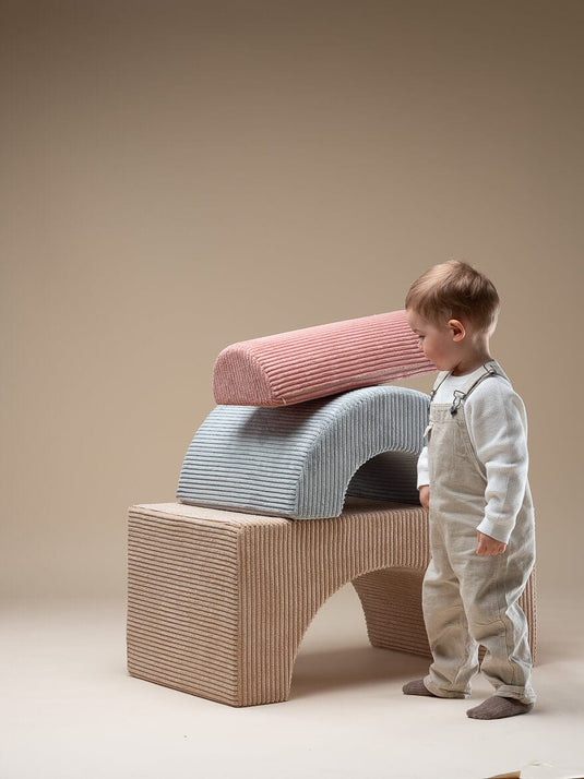 Pouf Enfant Modulable Marron