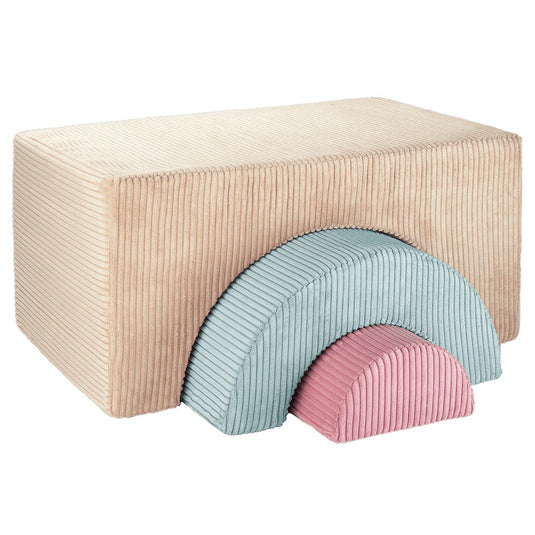 Pouf Enfant Modulable Marron