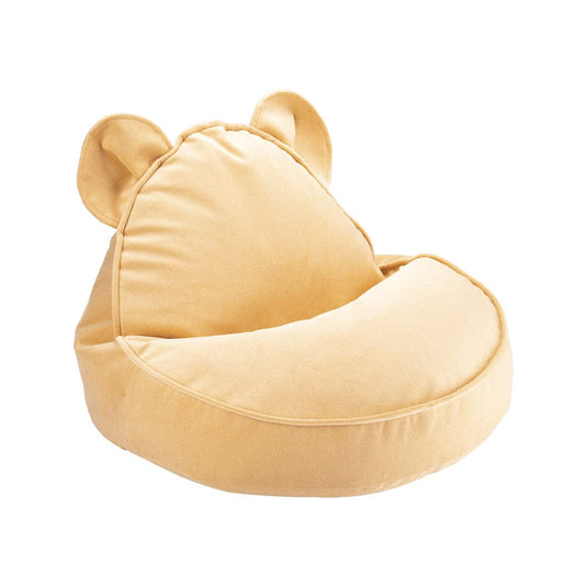 Pouf Enfant Ours Jaune