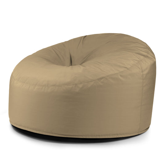 Pouf Exterieur XXL Marron Beige Pouf Français