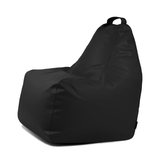 Pouf Gamer cuir Noir Profond Pouf Gamer Beaumont Concept