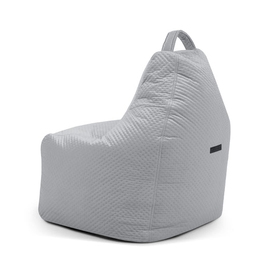 Pouf Gamer en velours capitonné Pouf Gamer Beaumont Concept