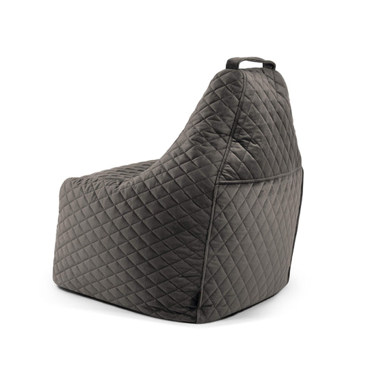 Pouf Gamer en velours royal Pouf Gamer Beaumont Concept