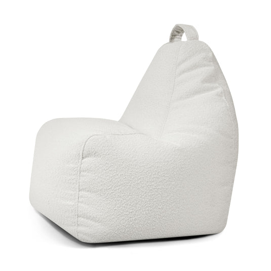 Pouf Gamer mouton Beige Crème Pouf Gamer Beaumont Concept
