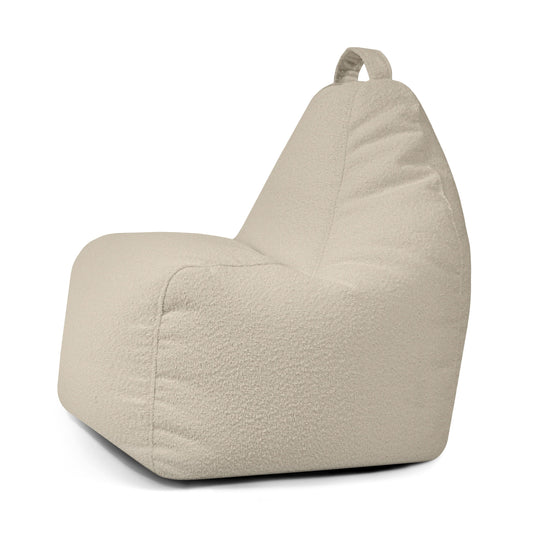 Pouf Gamer mouton Beige Sable Pouf Gamer Beaumont Concept