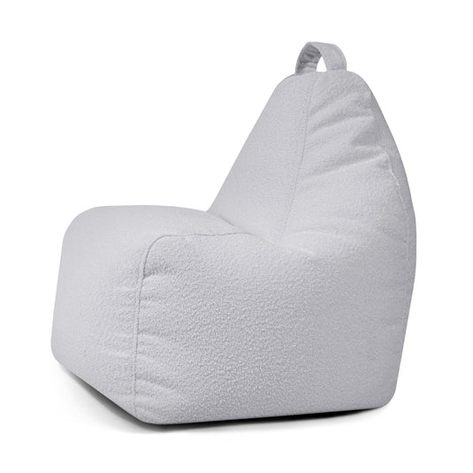 Pouf Gamer mouton Gris Perle Pouf Gamer Beaumont Concept