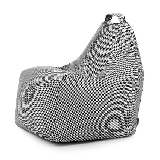 Pouf Gamer Piscine Noir et Blanc Pouf Gamer Beaumont Concept