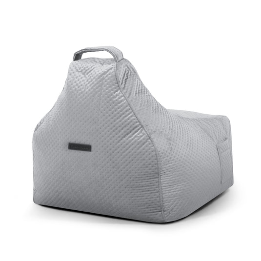 Pouf Gaming en velours capitonné Beaumont Concept