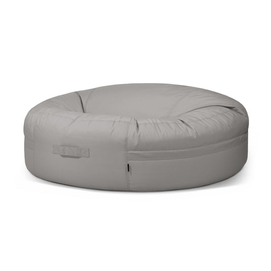 Pouf Geant Exterieur Gris Perle