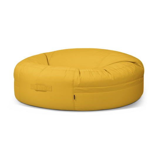 Pouf Geant Exterieur Jaune Ocre