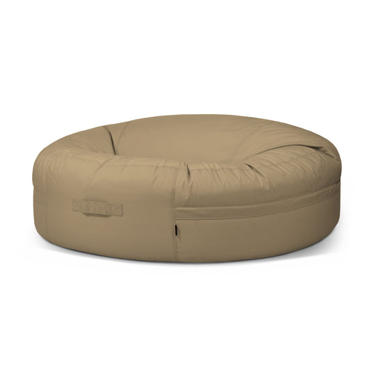 Pouf Geant Exterieur Marron Beige