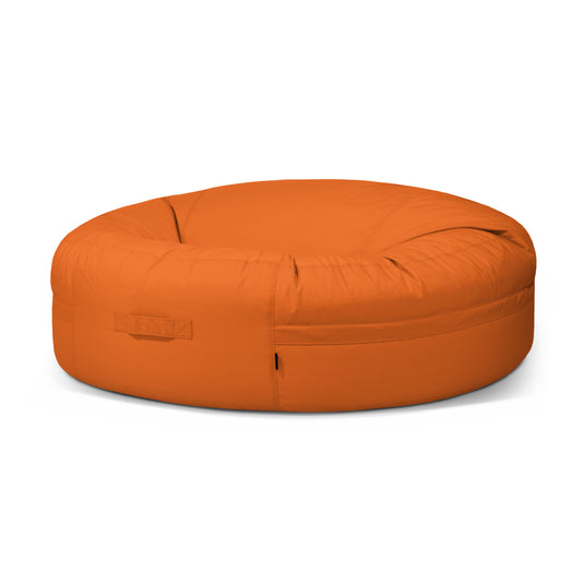 Pouf Geant Exterieur Orange Mandarine