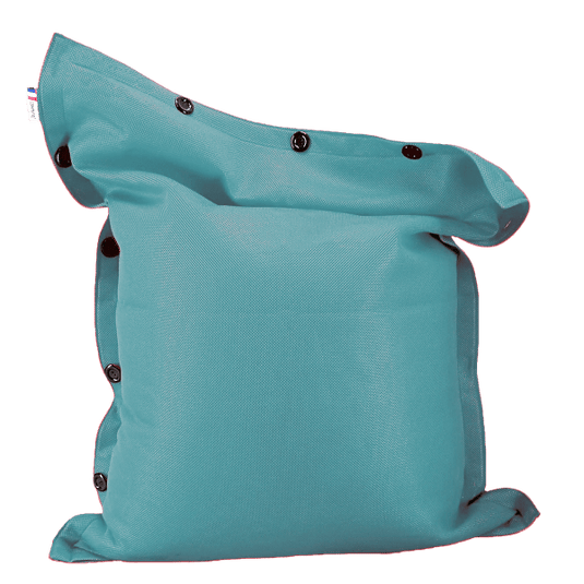 Pouf Geant Flottant Piscine Bleu