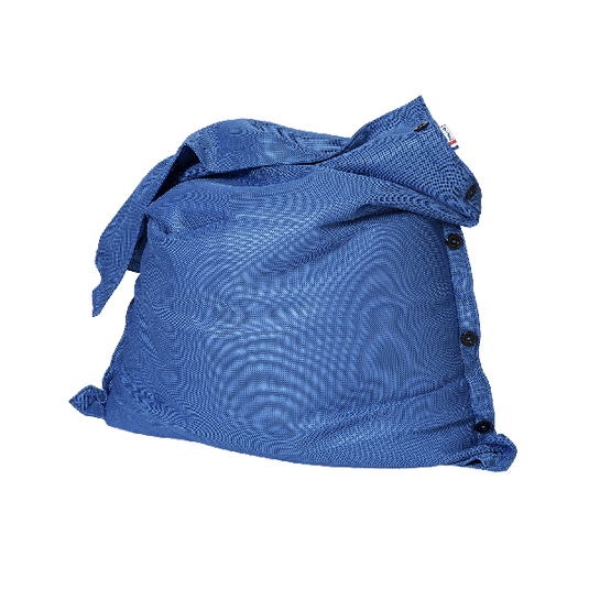 Pouf Geant Flottant Piscine Bleu regatta