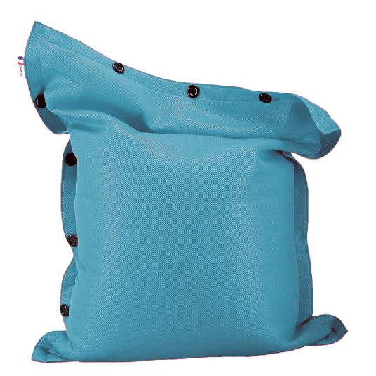 Pouf Geant Flottant Piscine Bleu tile