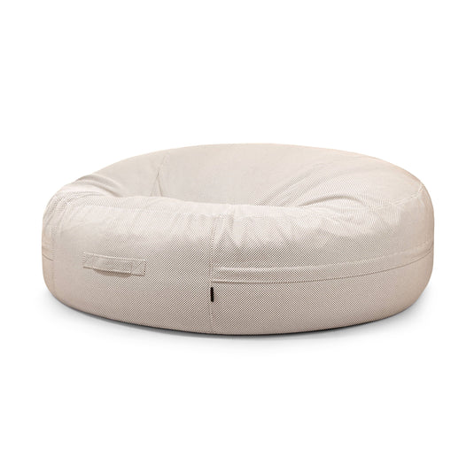 Pouf Geant Piscine Beige Crème