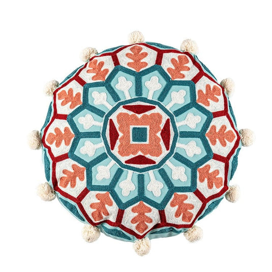 Pouf Marocain Tissu 11