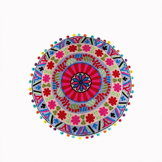 Pouf Marocain Tissu 2