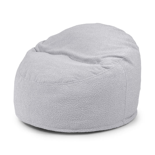 Pouf mouton Gris Perle Beaumont Concept
