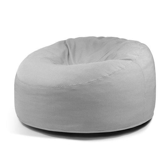 Pouf Piscine XXL Gris Perle Pouf Français