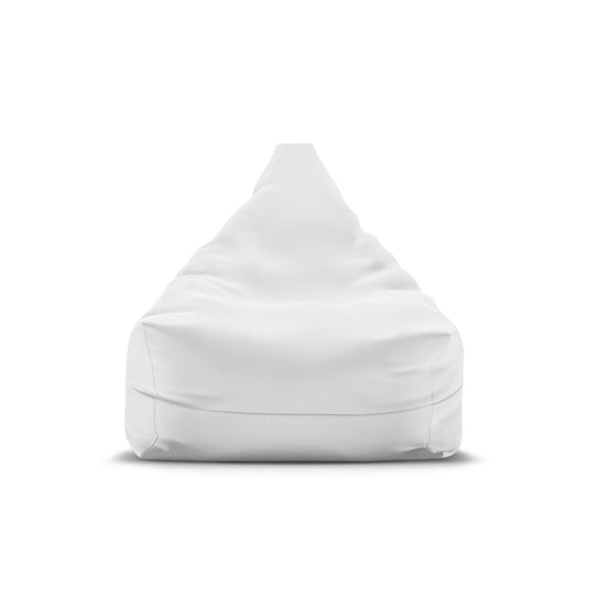 Pouf Poire Blanc 69 cm × 76 cm × 64 cm